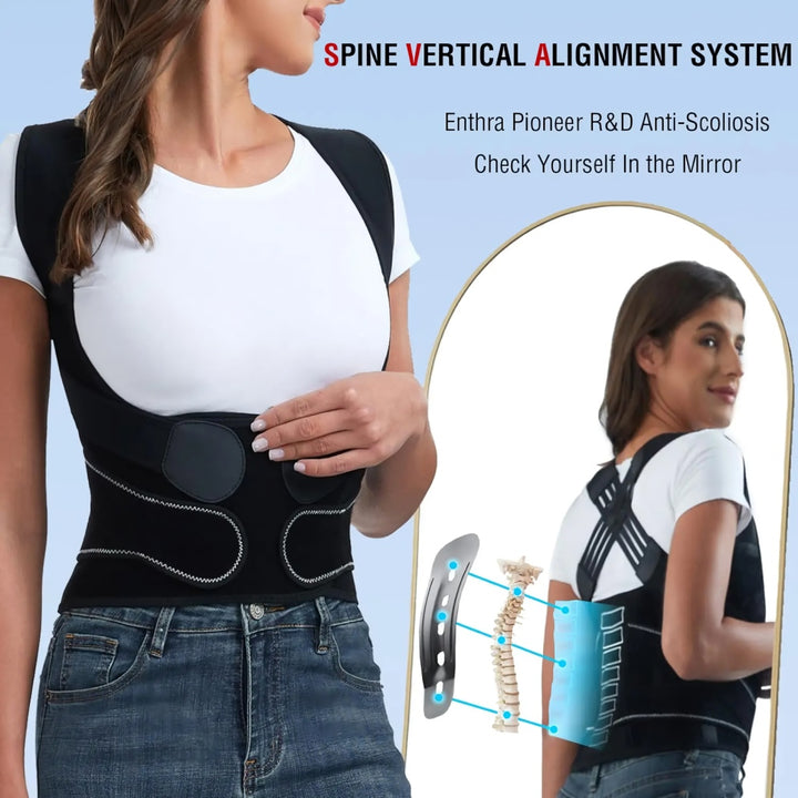 Adjustable Posture Corrector for Women and Men