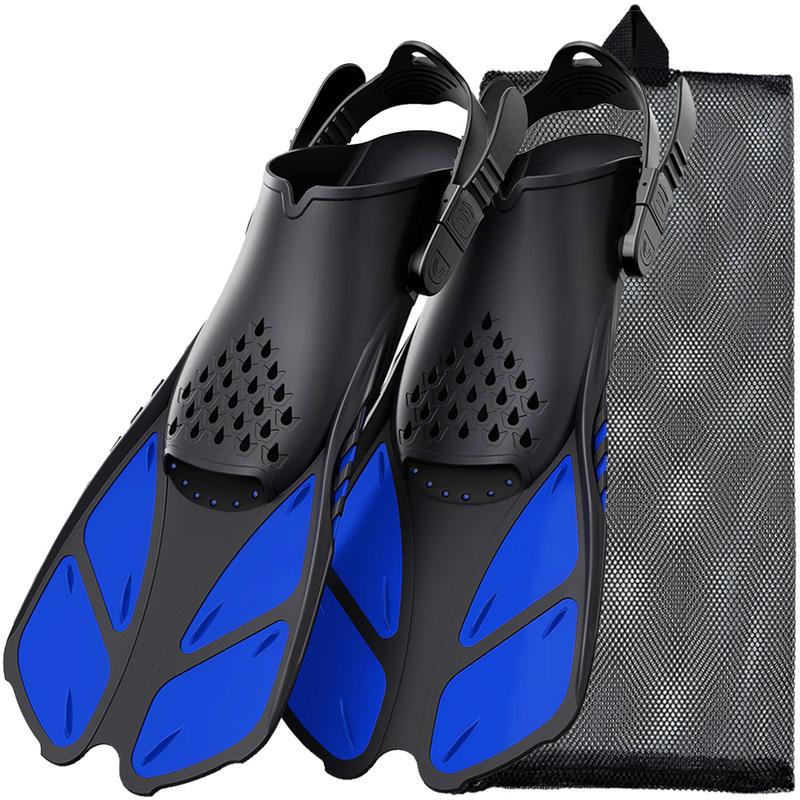 Adjustable Open Heel Snorkel Fins