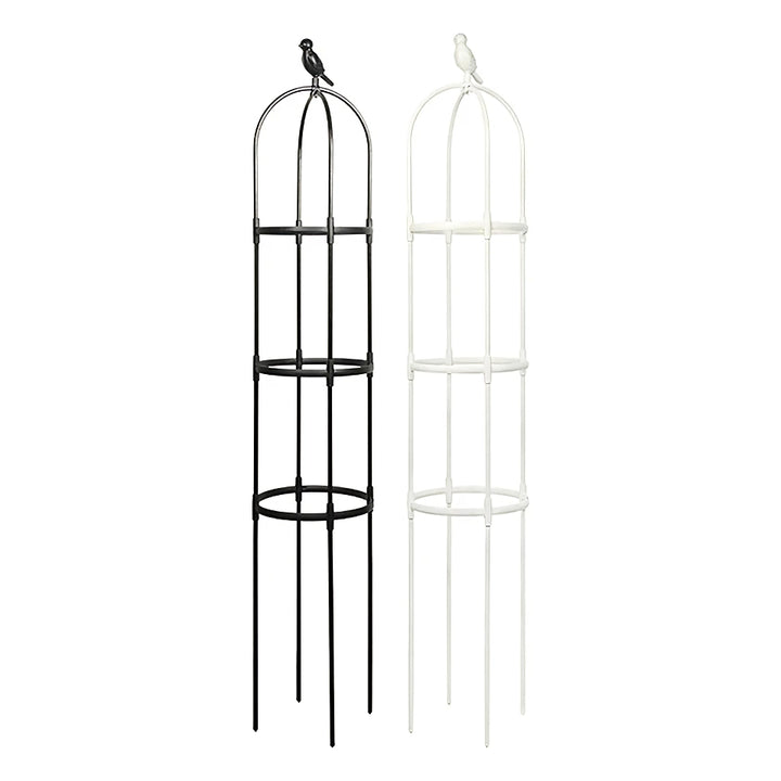 Adjustable 2/3-Tier Garden Trellis for Climbing Plants and Flowers