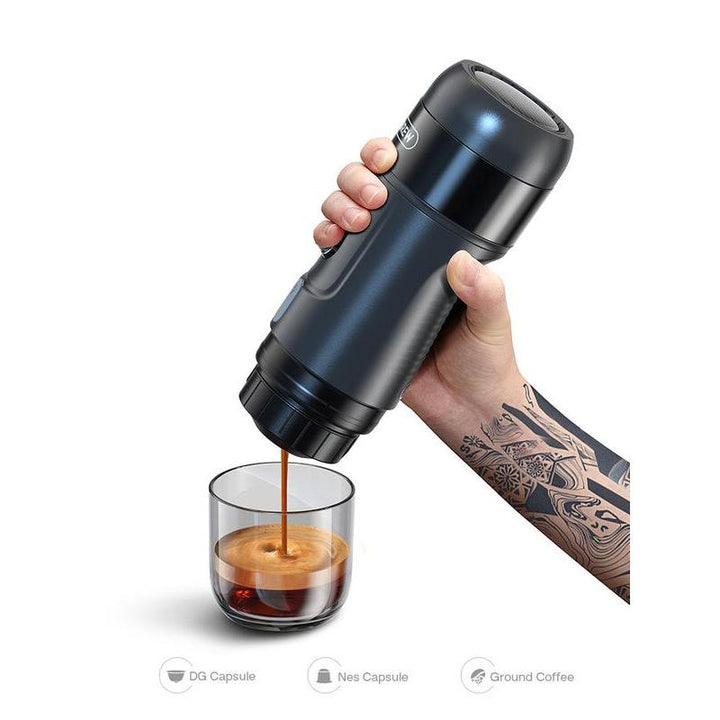 Portable Espresso Coffee Maker for Car & Home