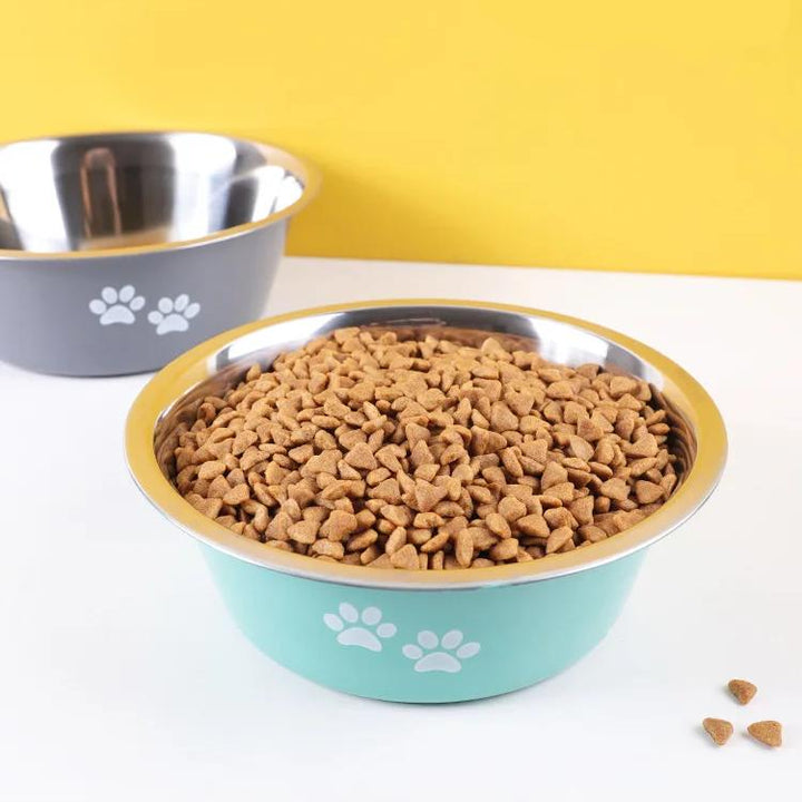 Stainless Steel Non-Slip Dog Bowls for All Breeds