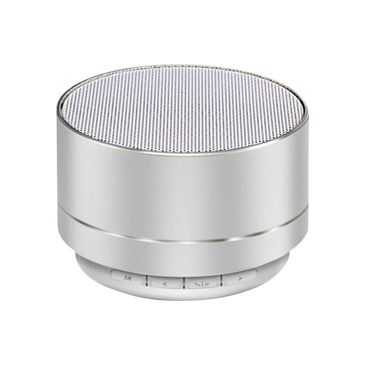 Compact Wireless Bluetooth Speaker with Subwoofer Sound & USB Power