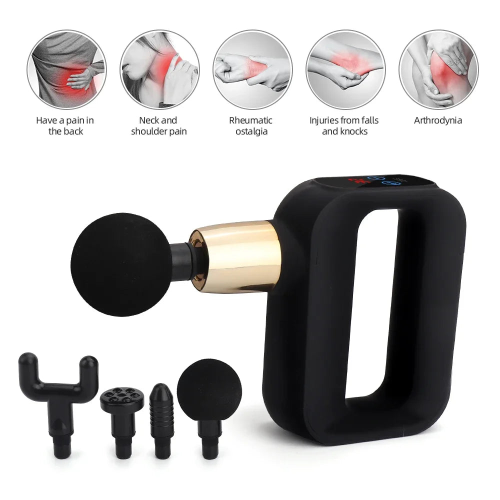 Portable Mini Massage Gun - Deep Muscle Handheld Massager