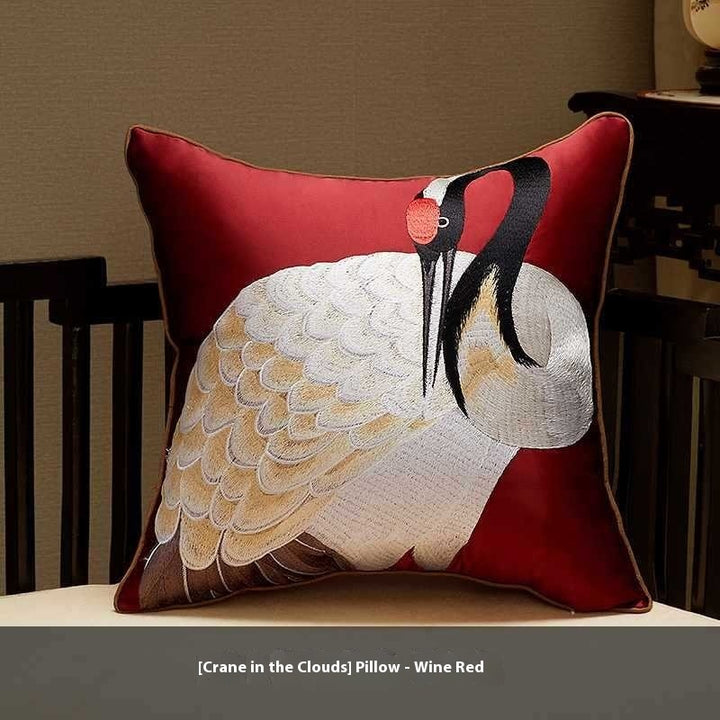 Classical Embroidery New Chinese Style Pillow Cover