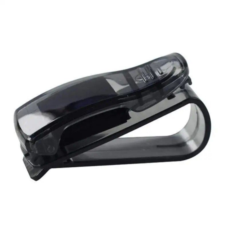 Compact Multifunctional Car Visor Glasses Holder