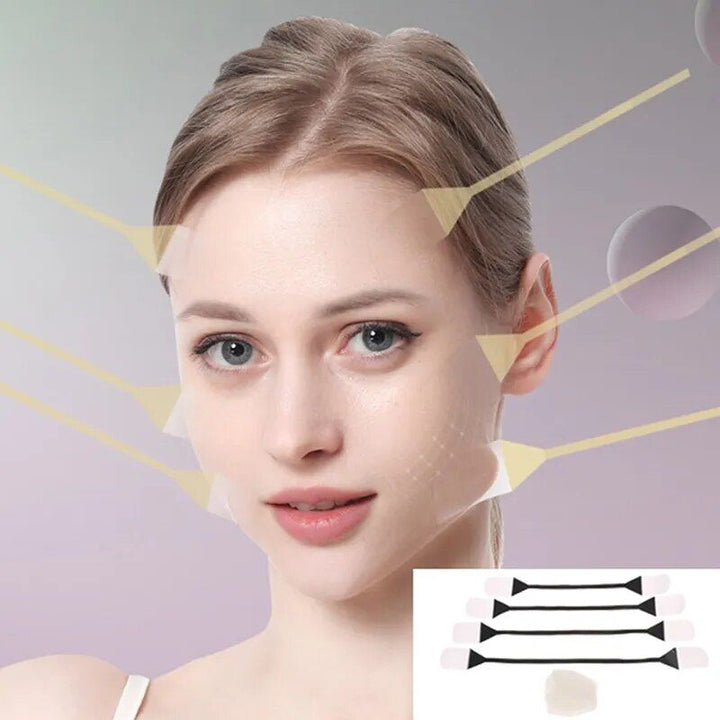 Invisible Face and Neck Lifting Patches: Anti-Aging & Slimming Skin Tape