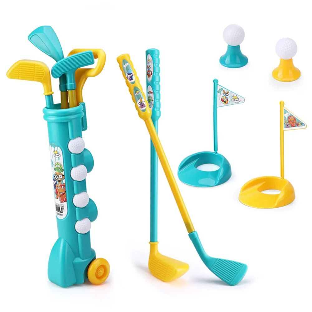 Kid-Friendly Golf Club Set: Outdoor Fun and Fitness Toy for Children