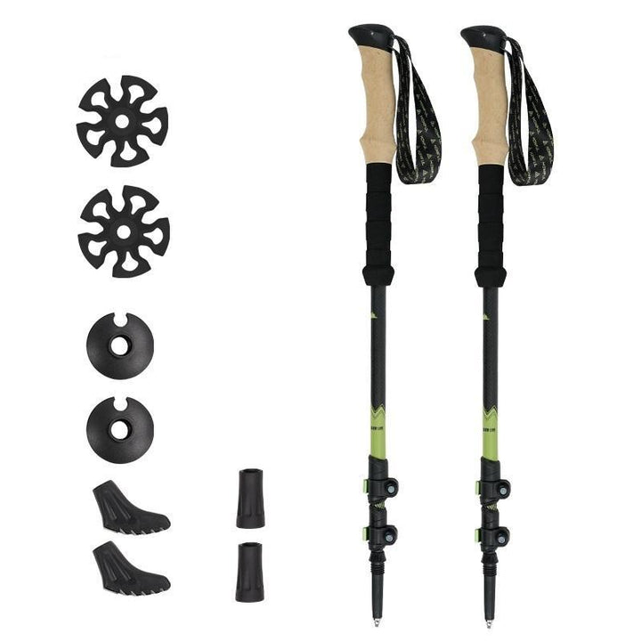 Pair of Carbon Fiber Trekking Poles