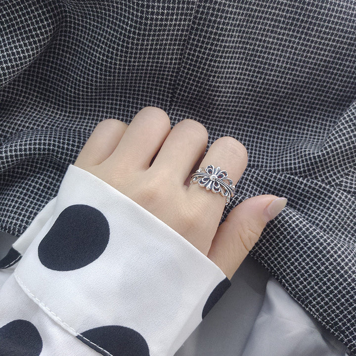 Personalized Vintage Sterling Silver Ring