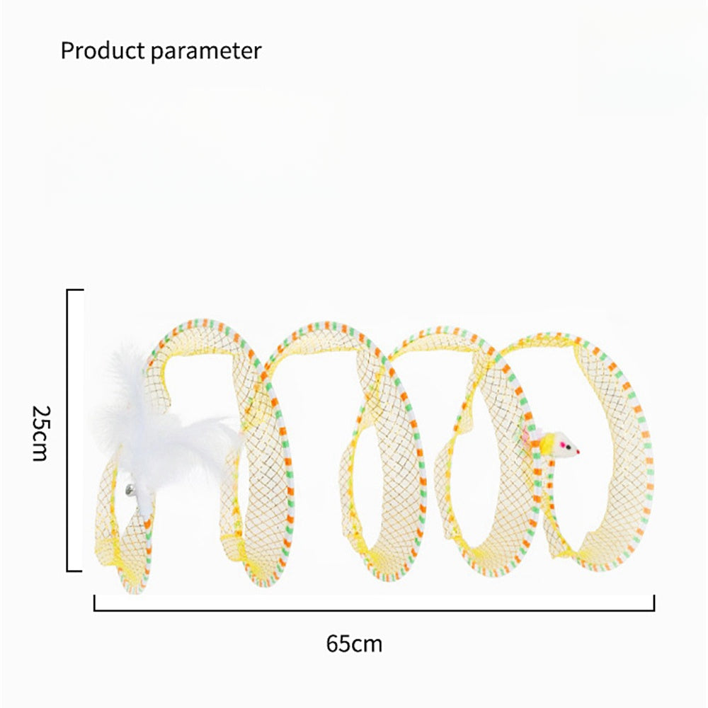 Folded Cat Tunnel Toy