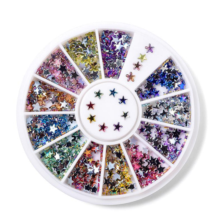 Star Shaped Nail Art Rhinestones