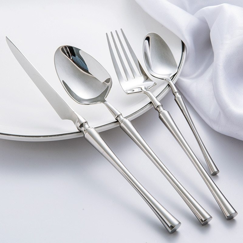 Stainless Steel Xiaoman Waist Knife Fork  Set Western Steak Cutlery Spoon