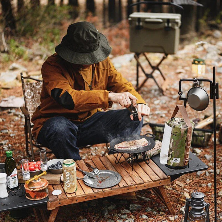 Compact Camouflage Outdoor Tissue Box - Portable, Durable, and Versatile for Camping