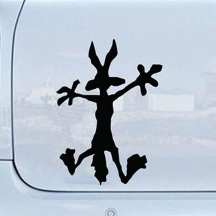 Funny Cartoon Vinyl Car Decal - Exterior Auto Window & Bumper Decoration