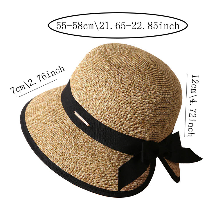 Women's Summer Big Brimmed Sun Hat for Outdoor Travel