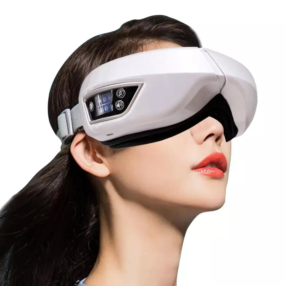 Rechargeable Smart Eye Massager with Heat, Vibration & Music