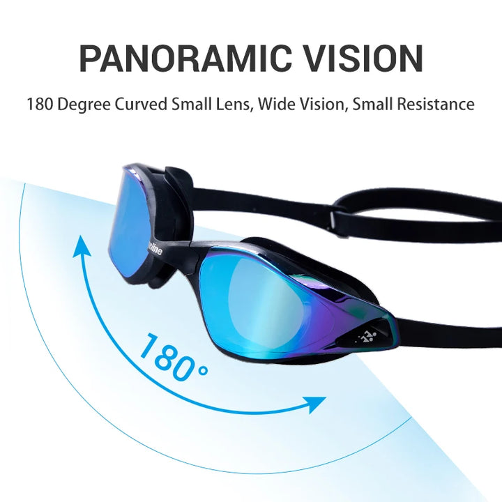 Professional Anti-Fog Racing Swimming Goggles for Men