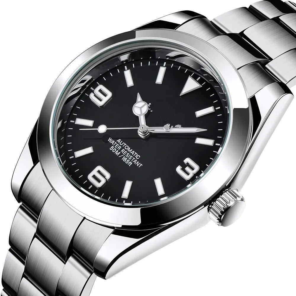 Men's mechanical watch fully automatic waterproof