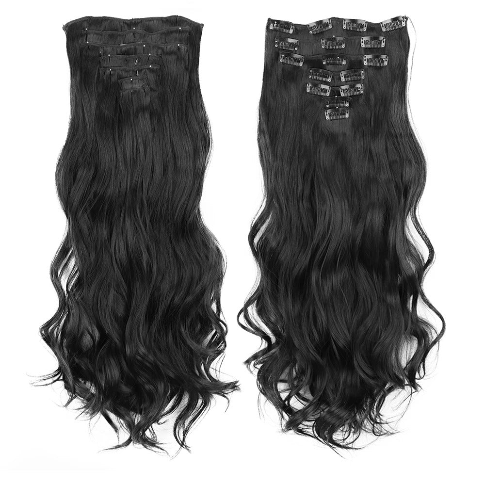 Long Wavy Ombre Clip-In Hair Extensions