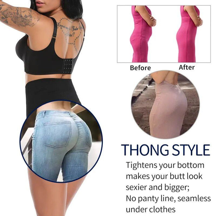 High Waist Slimming Thong Shaper