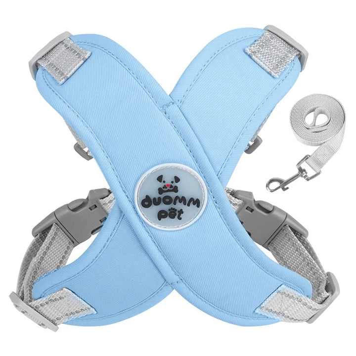 Adjustable No-Pull Dog Harness with Leash Set