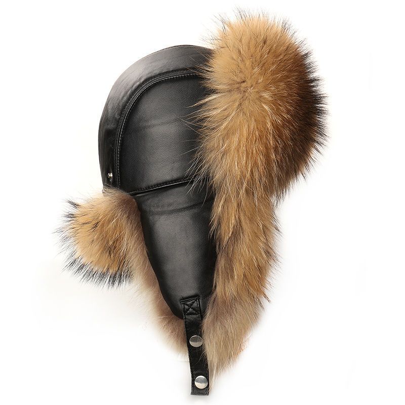 Locomotive Ushanka Men's Winter Thickened Outdoor Cold-proof Earmuffs Hat