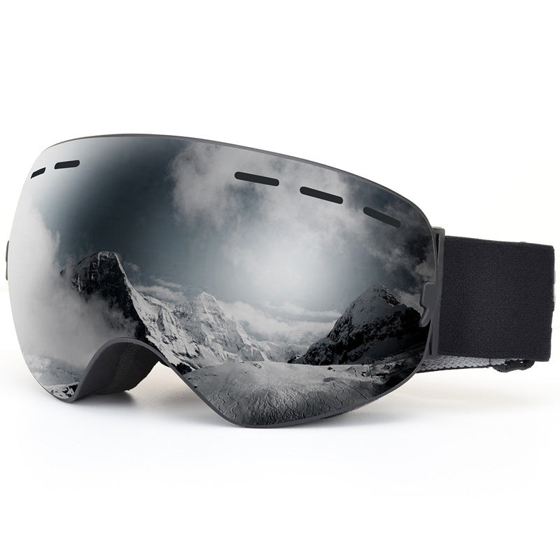 Coated Large Spherical Mirror, Windproof Cocaine Myopia Goggles, Ski Goggles HX18 Edge