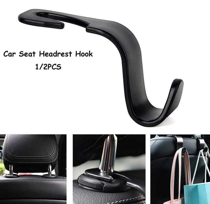 Car Seat Headrest Hook Back Seat Organizer for Handbags and Coats