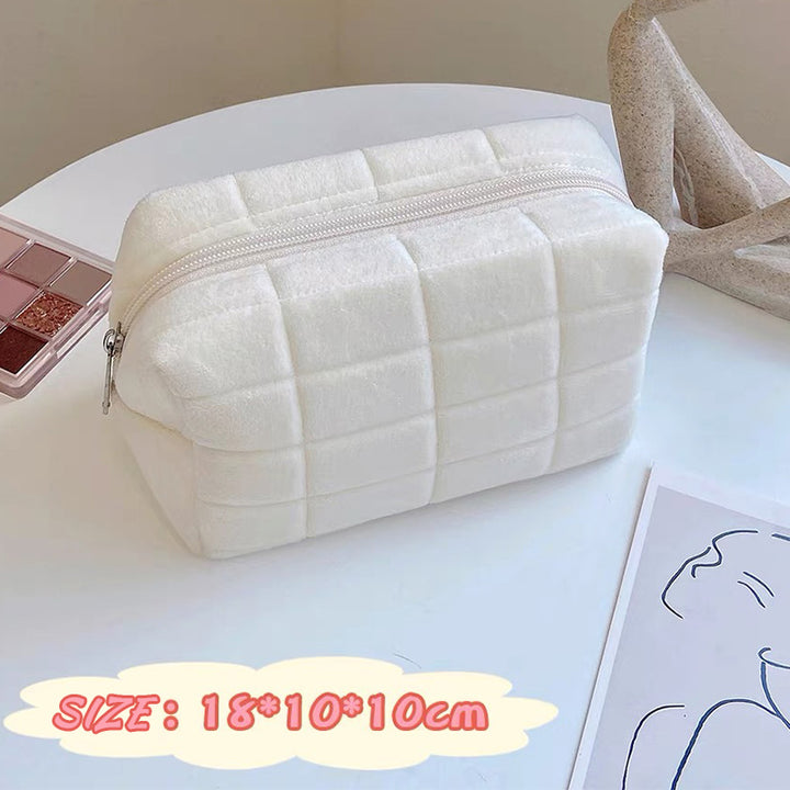 Soft Fur Cosmetic Storage Bag