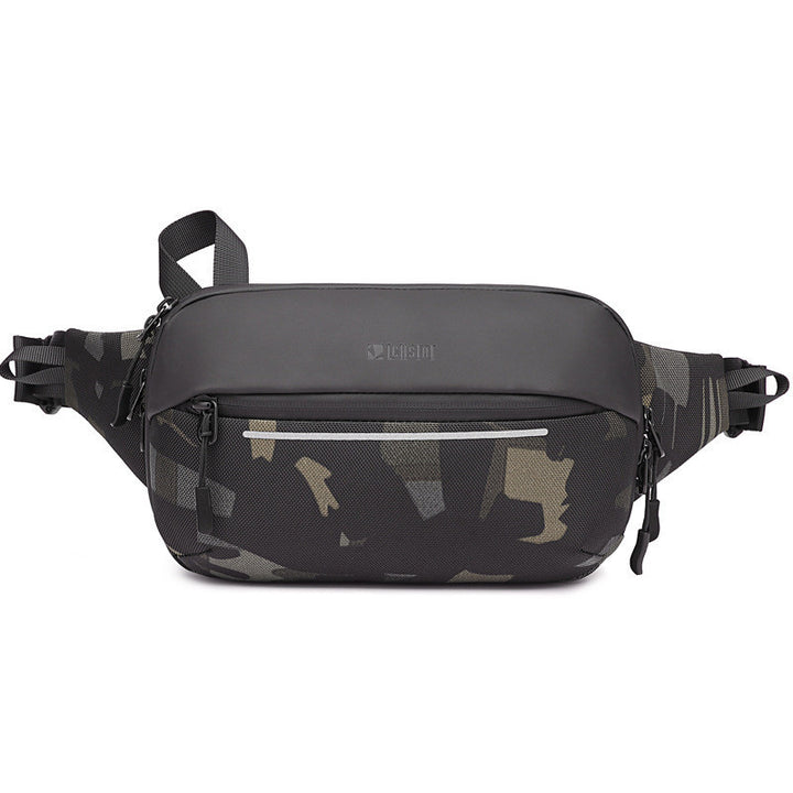 Men's Waist Bag Korean Version Functional Multi-function Expandable Messenger