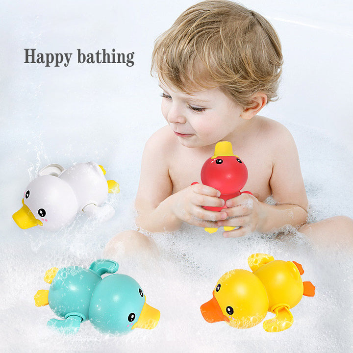 Classic Clockwork Bathing Ducks - Fun Baby Bath Toys for Ages 0-6