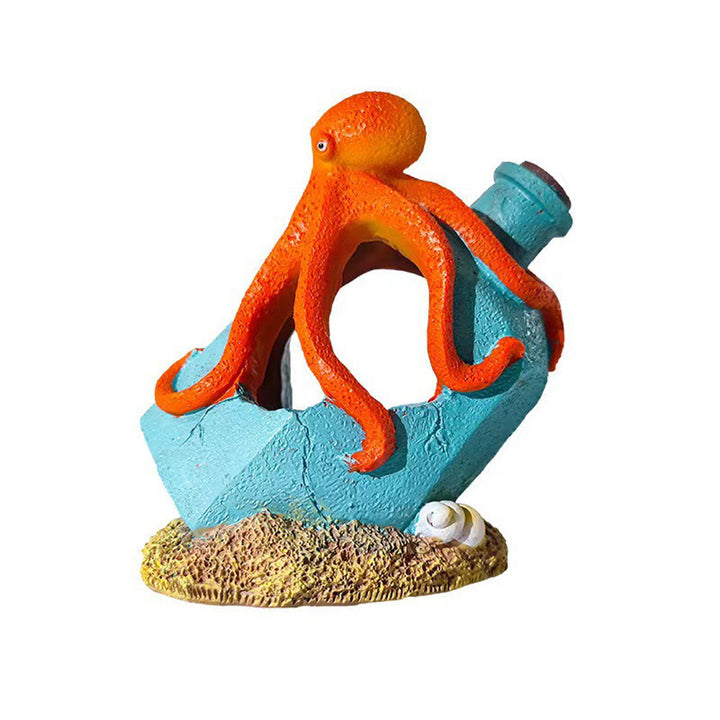 Aquarium Octopus Flowing Bottle Ornament