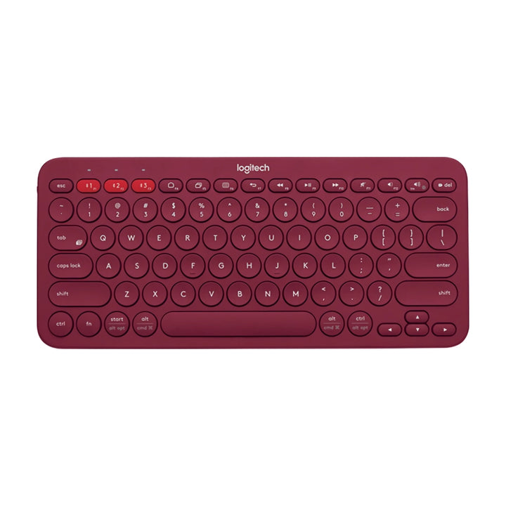 Wireless Bluetooth Keyboard for Tablets, Laptops, and Desktops - Compact Multi-Device Keyboard