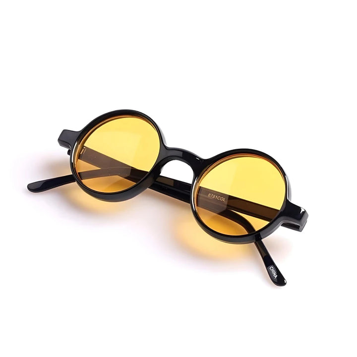 Colorful Steampunk Round Sunglasses