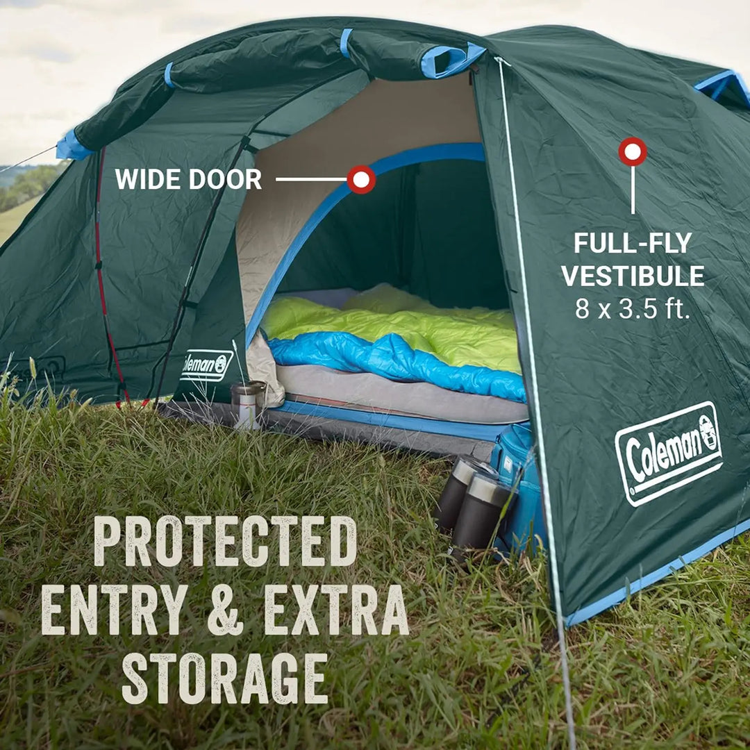 Skydome Camping Tent with Full-Fly Weather Vestibule