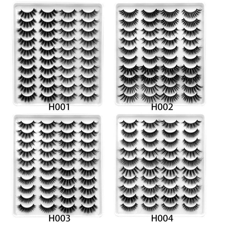 Self-adhesive False Eyelashes In Europe And America 20 Pairs