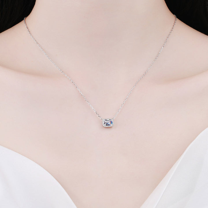 Women's Sugar Mosonite 925 Sterling Silver Necklace