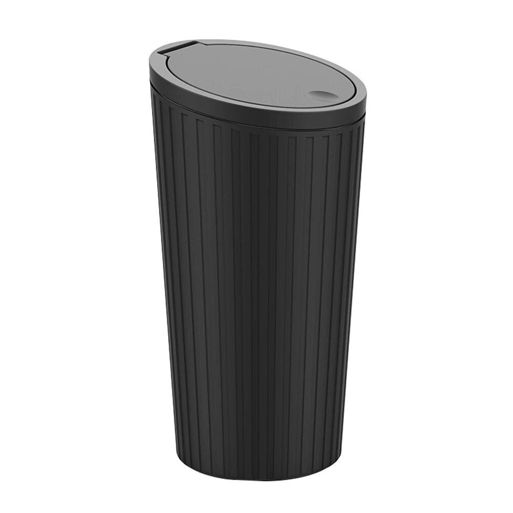 Compact Car Trash Bin with Press Lid