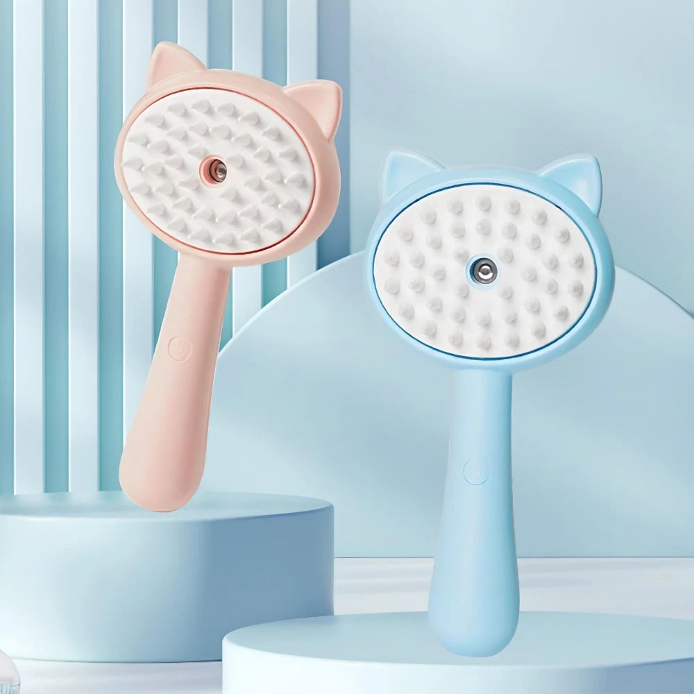 Steamy Pet Grooming Brush