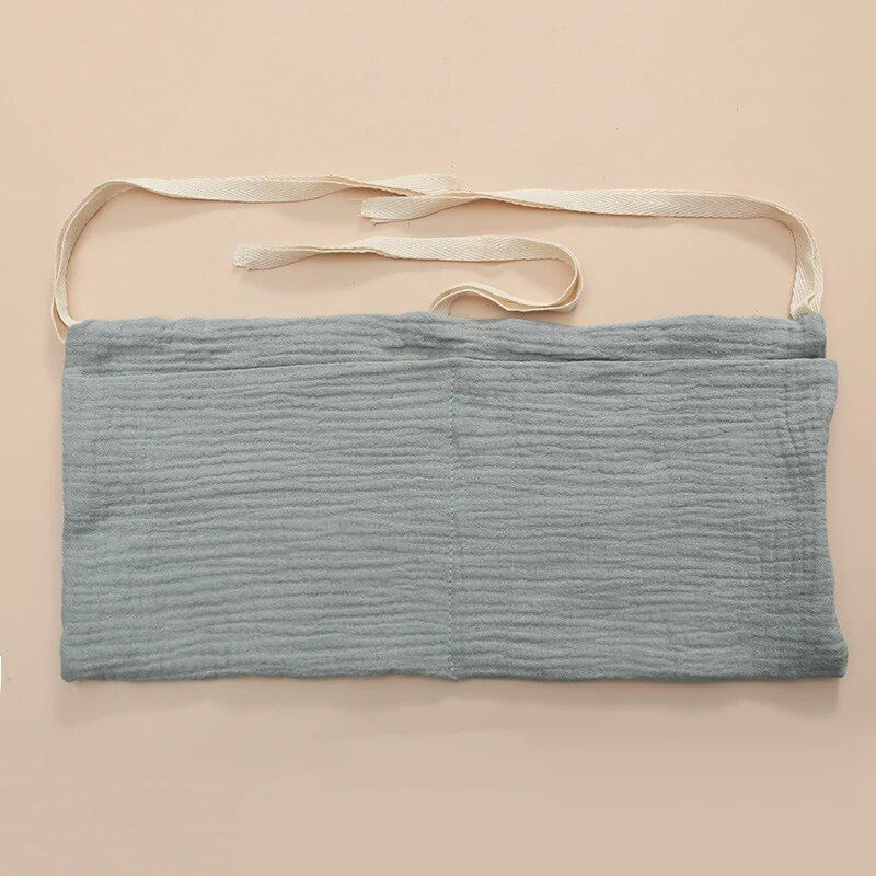 Multifunctional Cotton Baby Crib Organizer (39x20cm)