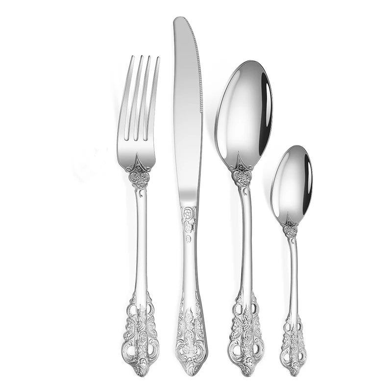 Luxury Gold Cutlery Set