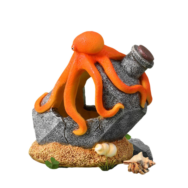 Aquarium Octopus Flowing Bottle Ornament