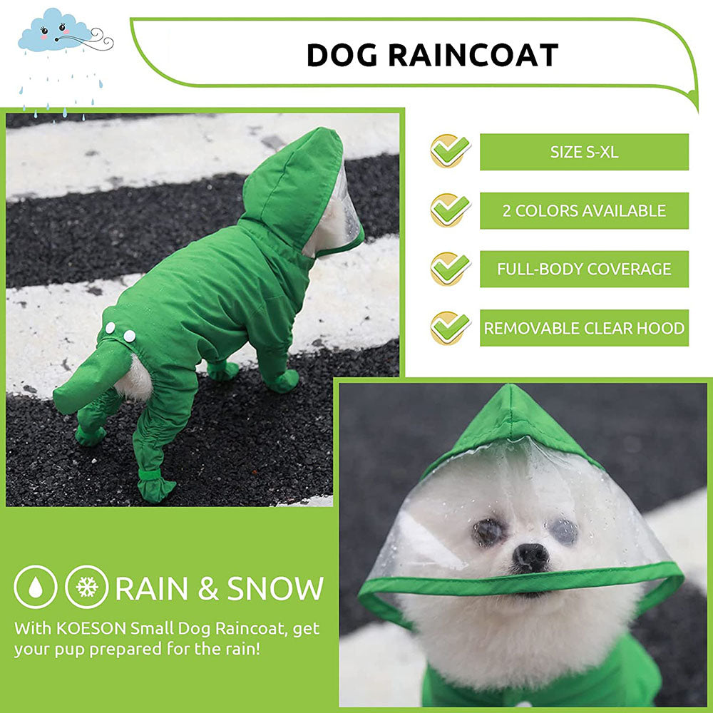 Waterproof Dog Raincoat