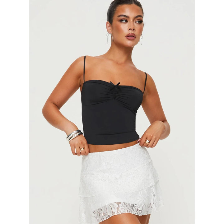 Summer Backless Crop Top