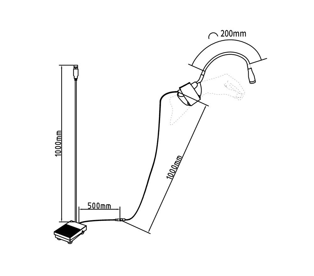 UV Eyelash Adhesive Quick Drying Lamp