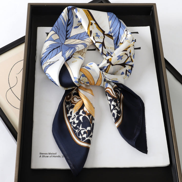 Chic Silk Square Scarf