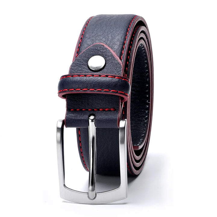 Italian Design Casual Leather Belt for Men