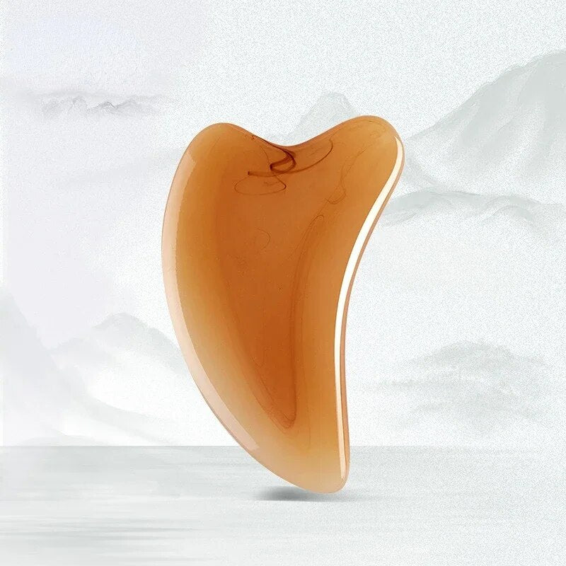 Resin Guasha Face and Nose Lifting Massage Tool