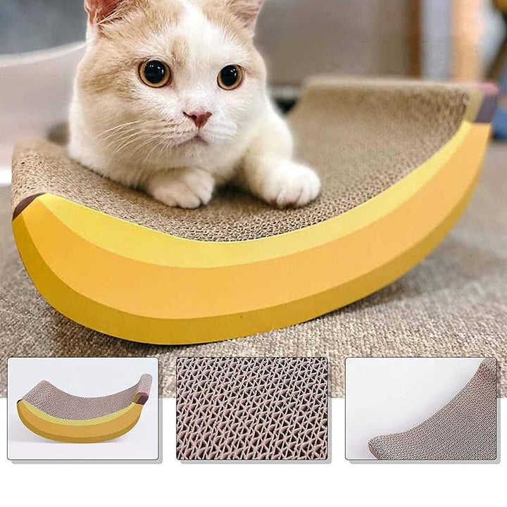 Banana Shaped Cat Scratching Board