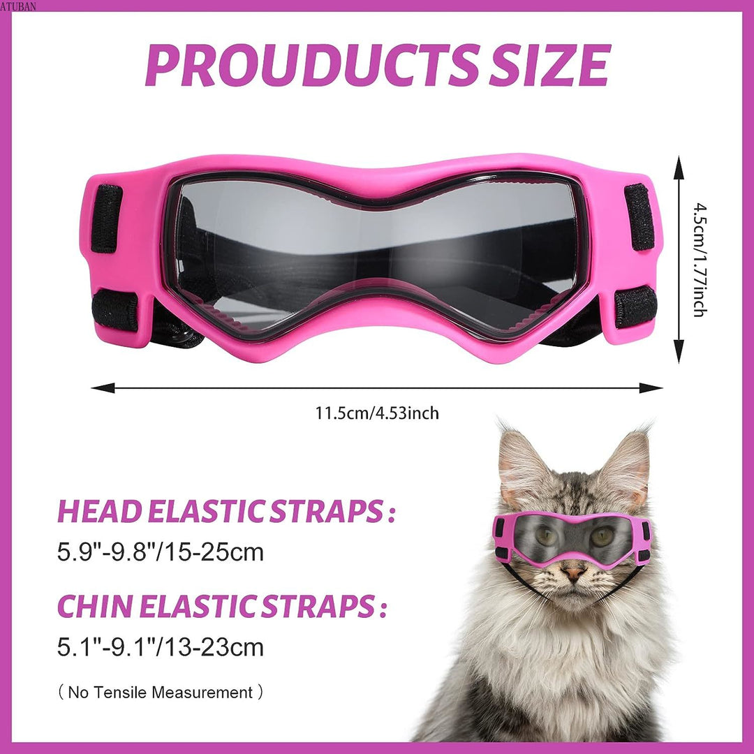 UV Protection Sunglasses for Cats and Small Dogs